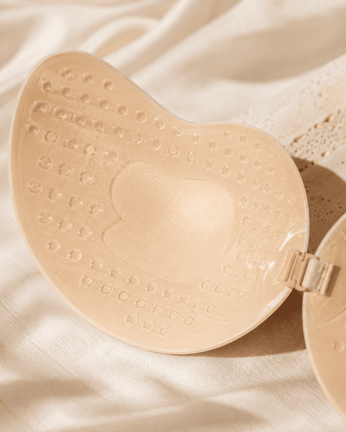 Close-up of the soft silicone Nuva bra